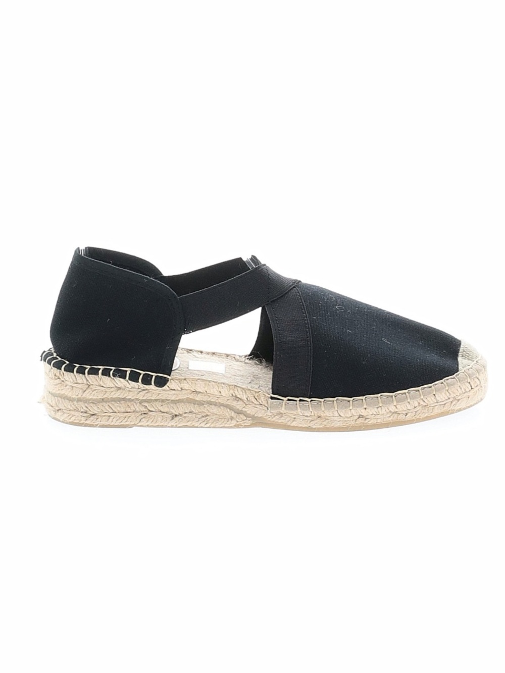 Salvi made in Spain Espadrille low heel slip on closed toe sandal 38 8